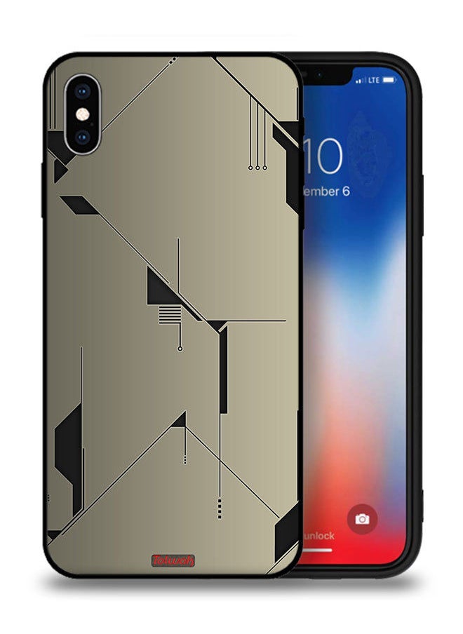 Tolwak - Apple iPhone XS Max Protective Case Minimalism Abstract Digital Art - Image 1