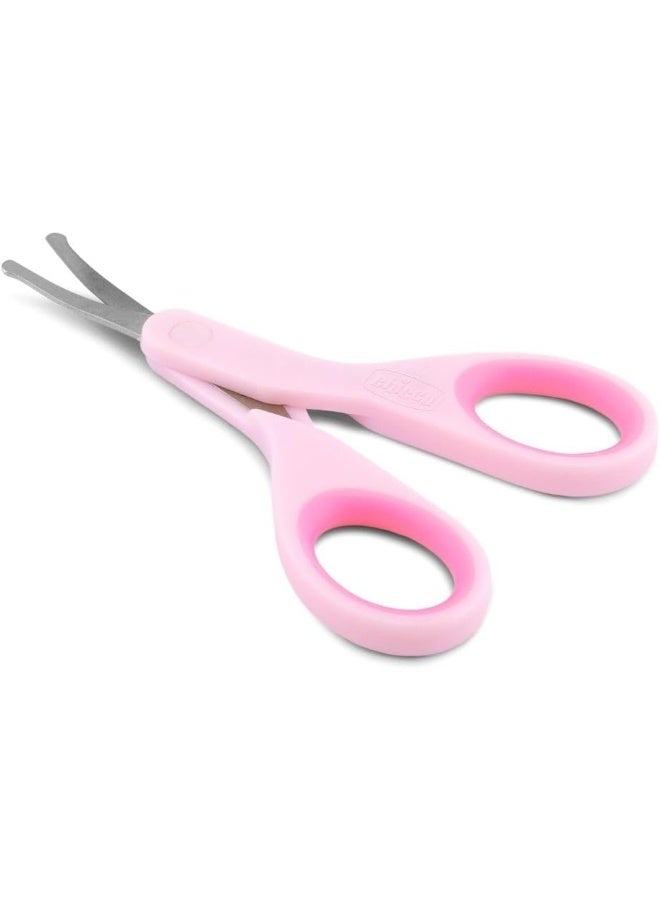 Chicco Baby Nail Scissors, Pink (0m+) - Image 4