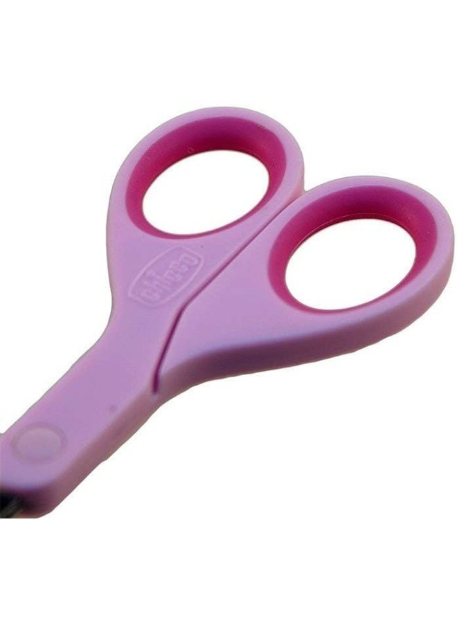 Chicco Baby Nail Scissors, Pink (0m+) - Image 5
