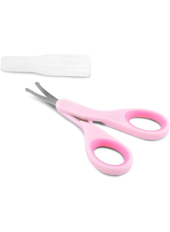 Chicco Baby Nail Scissors, Pink (0m+) - Image 3