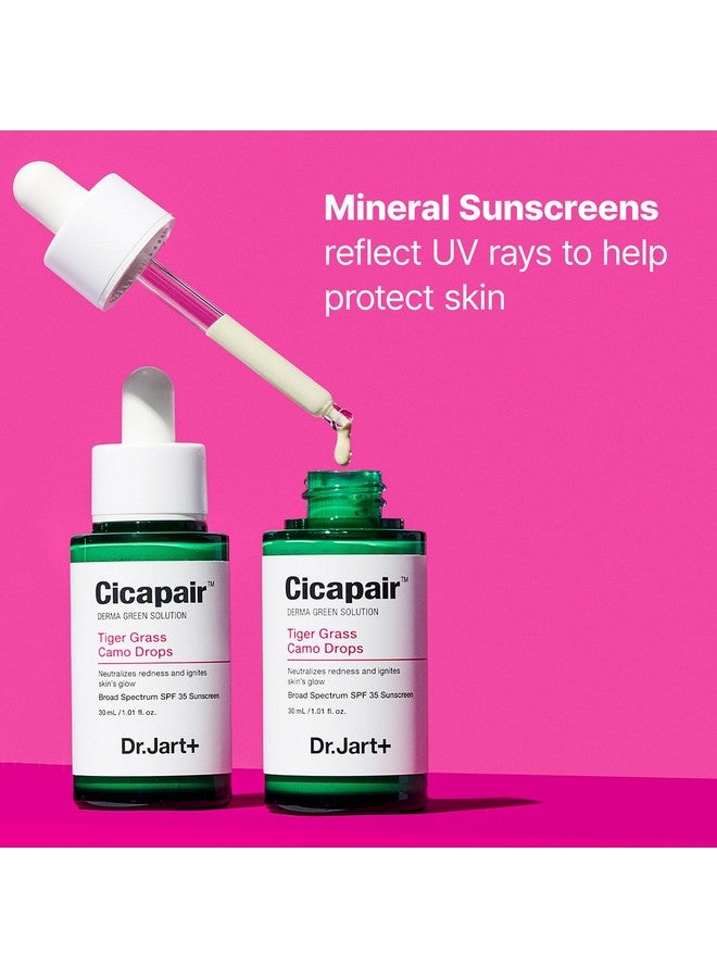 Dr.Jart+ Cicapair Tiger Grass Camo Drops Tinted Face Serum Spf 35 | Color Corrector | Korean Skin Care, 1.01 Fl Oz - Image 5