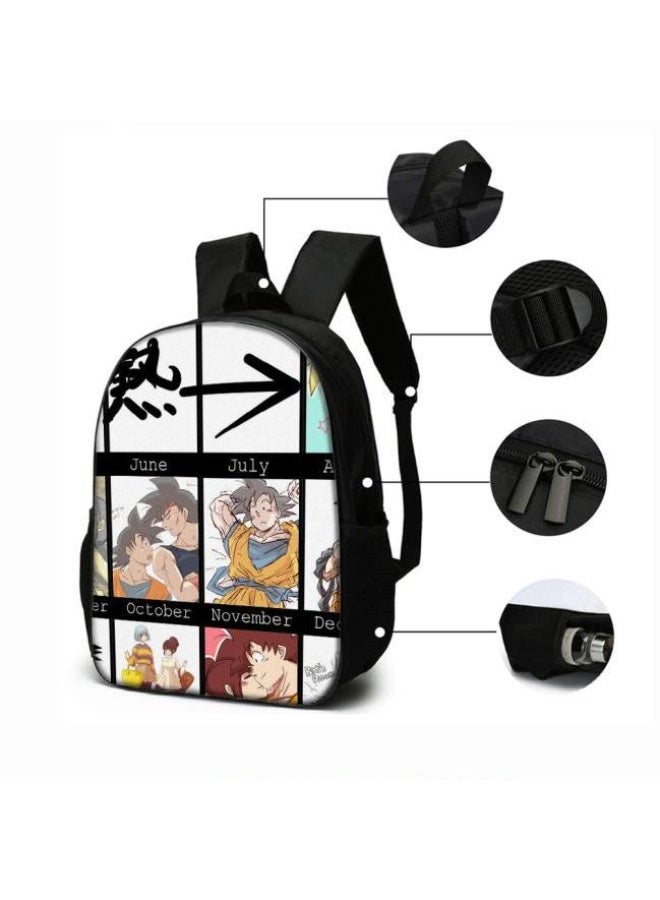 عام حقيبة الظهر المطبوعة الشائعة - مجموعة حقيبة الظهر المكونة من ثلاث قطع (يمكن استخدامها للطلاب والأطفال والأصدقاء للنزهات وتسلق الجبال وما إلى ذلك) - 67 - Image 5