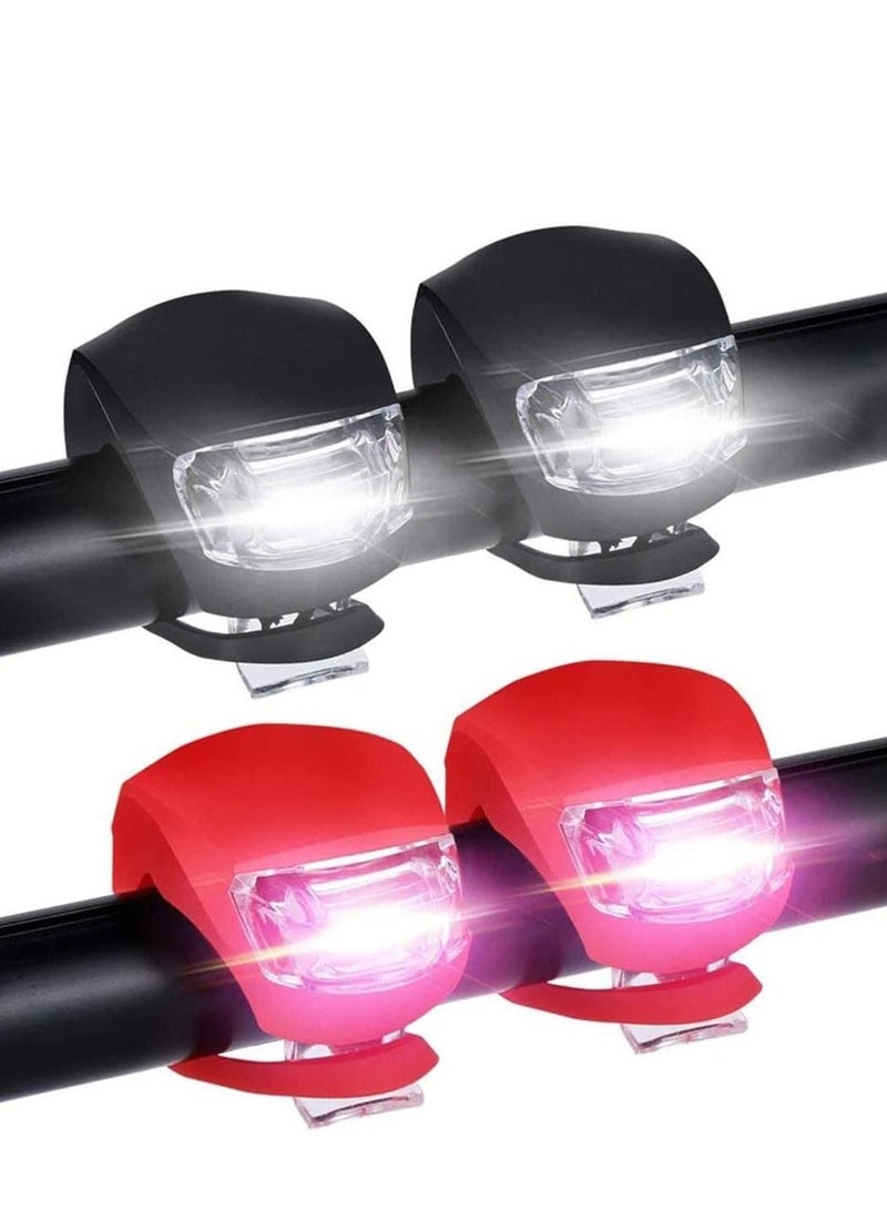 SYOSI Flashlight Led Bright Tactical Flash For Cycling Hiking Riding Camping Outdoor Bike Bicycle Power Beam Front Head And Tail Torch Back  - Image 1