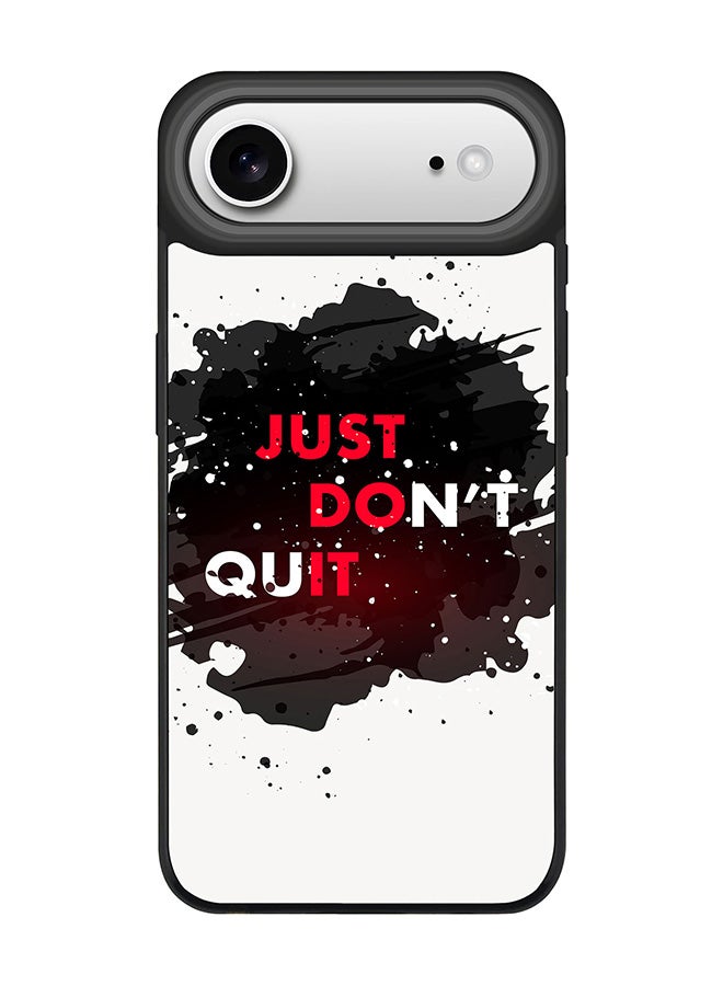 Stylizedd iPhone Air Case, [Compatible with MagSafe] Slim Magnetic cover Phone Case iPhone Air -Just don't quit - Image 1