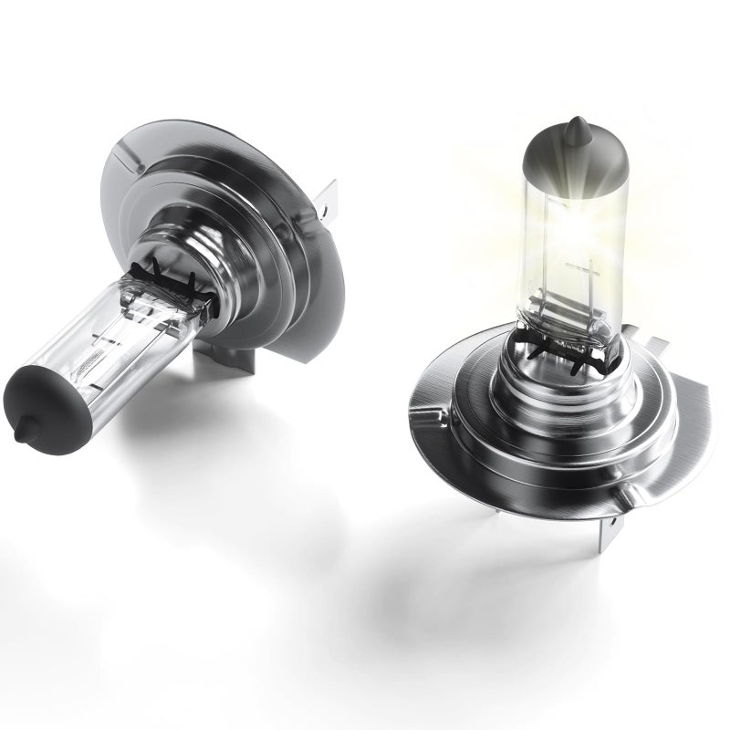 TURONEXIA H7 Halogen Headlight Bulbs 3800K Natural White H7 Low Beam Headlight Bulb Clear Night Visibility No Glare Easy PlugandPlay Installation Fits Most Vehicles 12V 55W Pack of 2 - Image 3