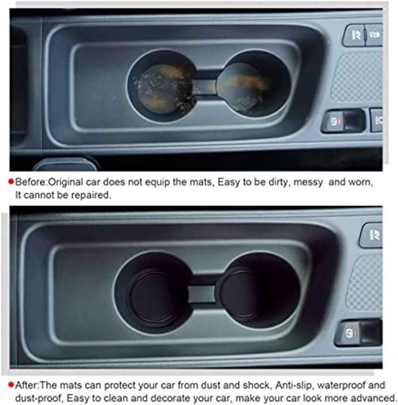 DEMULAX Non-Slip Rubber Mats for Toyota Yaris Cross SUV - Image 2