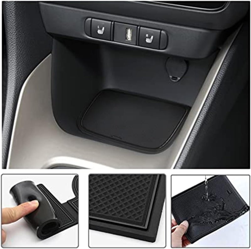 DEMULAX Non-Slip Rubber Mats for Toyota Yaris Cross SUV - Image 4