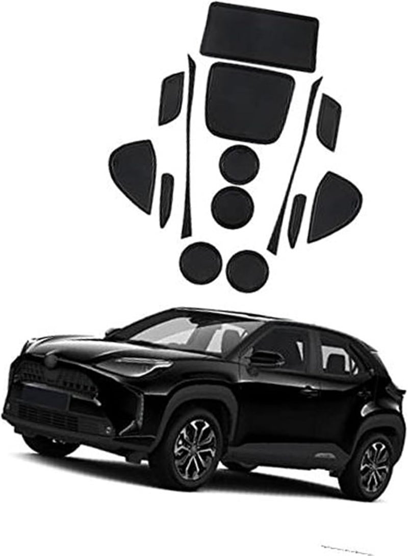 DEMULAX Non-Slip Rubber Mats for Toyota Yaris Cross SUV - Image 1