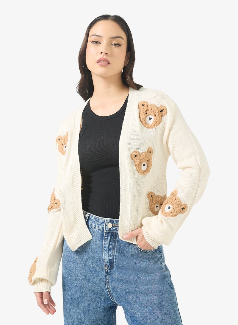 جينجر كارديجان تيدي محبوك بتفاصيل - Image 1
