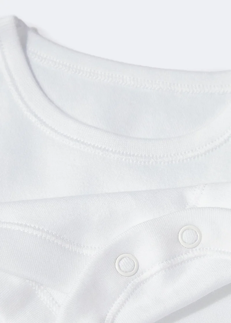 Matalan Baby 5 Pack White Sleeveless Bodysuits