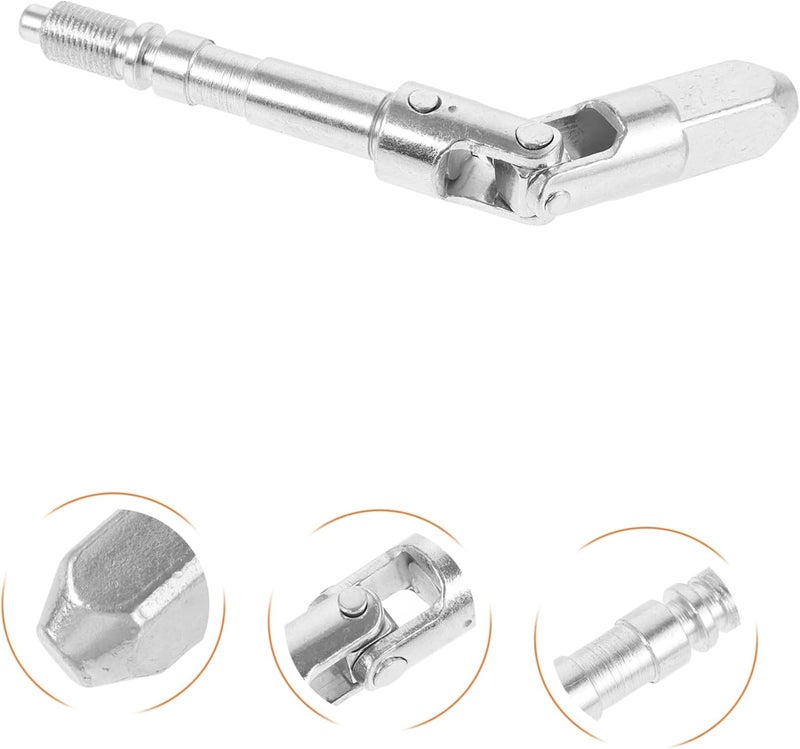 ABOOFAN Trailer Tongue Jack Jack Direction Joint 130mm Cardan Shaft for Jack Tool - Image 3