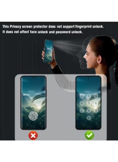 X-level 2 Pcs Motorola Edge 50 Fusion Privacy Screen Protector,Anti-Spy Full Screen 3D Tempered Glass Film,9H Hardness Anti-Peeping Edge Glue Coverage Protector Anti Scratch Screen  - Image 3
