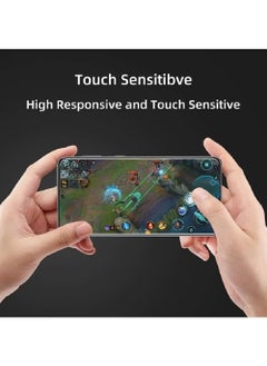 X-level 2 Pcs Motorola Edge 50 Fusion Privacy Screen Protector,Anti-Spy Full Screen 3D Tempered Glass Film,9H Hardness Anti-Peeping Edge Glue Coverage Protector Anti Scratch Screen  - Image 4