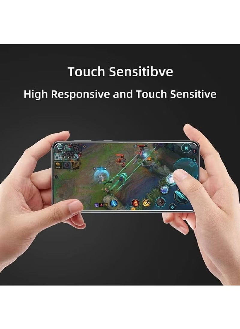 2 Pcs Motorola Edge 50 Fusion Privacy Screen Protector,Anti-Spy Full Screen 3D Tempered Glass Film,9H Hardness Anti-Peeping Edge Glue Coverage Protector Anti Scratch Screen