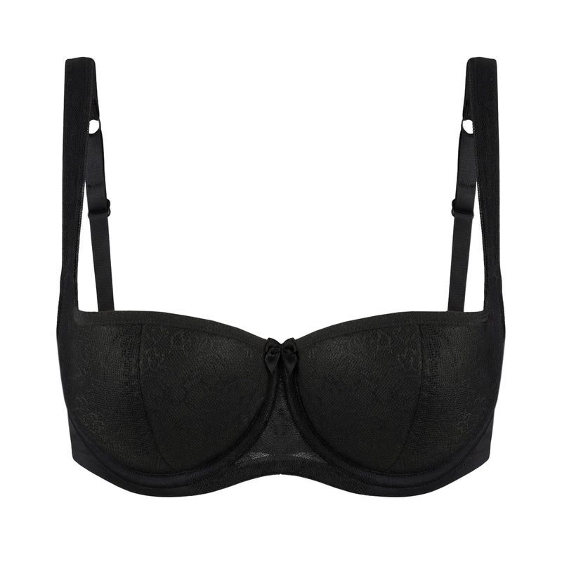 Rosme Womens Balconette Bra, Collection"GRAND", Black 36C - Image 5