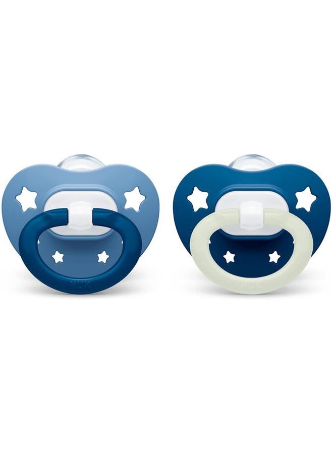 NUK Orthodontic Pacifiers, 6-18 Months, 2 Count (Pack of 1) - Image 5