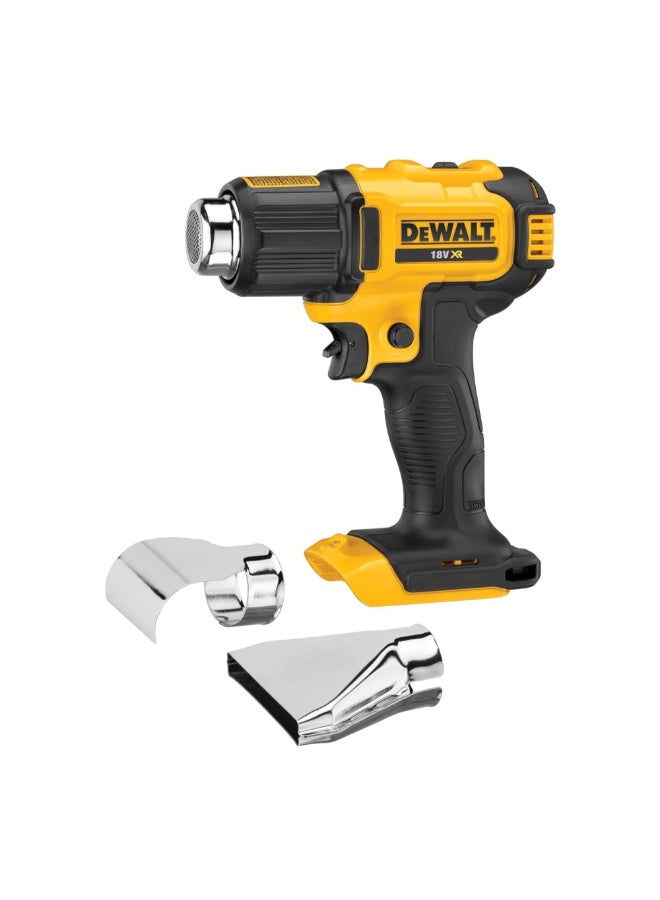 DEWALT 18V XR Cordless Heat Gun (Bare Unit) Black and Yellow 8.1 x 17 x 22.4 cm DCE530N-XJ - Image 4