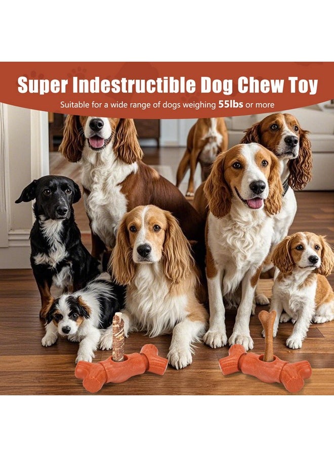 GearRoot - GearRoot Bully Stick Holder for Dogs,Interactive Dog Bone Holder Safety Device to Prevent Choking Fits Various Bone Sticks, 2 Pack - Image 1