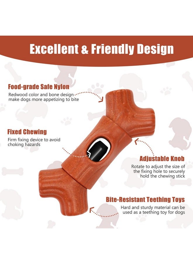 GearRoot - GearRoot Bully Stick Holder for Dogs,Interactive Dog Bone Holder Safety Device to Prevent Choking Fits Various Bone Sticks, 2 Pack - Image 1
