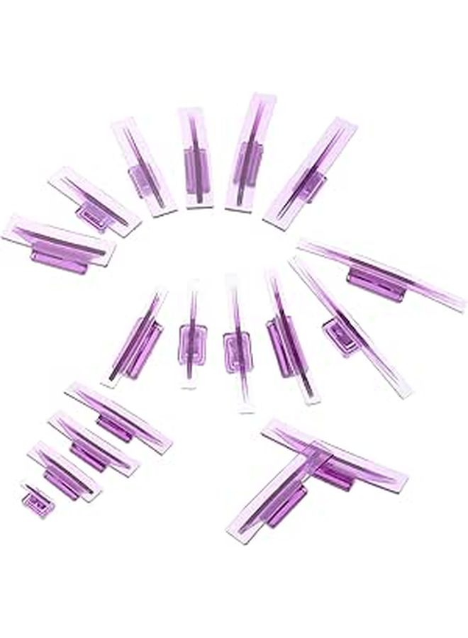 18 Pcs Glue Tabs Dent Puller Paintless Repair Removal Kit for Car SUV Hail Damage - Image 1