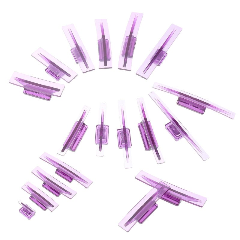 18 Pcs Glue Tabs Dent Puller Paintless Repair Removal Kit for Car SUV Hail Damage - Image 2