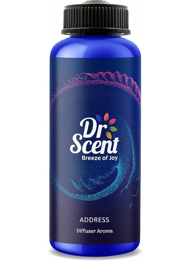 Dr Scent Breeze of Joy Diffuser Aroma Address – Velvet Cedar, Citrus, and Cedarwood Fragrance | Made in the UK (500ml) Perfect for Offices, Homes, Shops, Hotel Rooms & Small Lobbies - Image 1