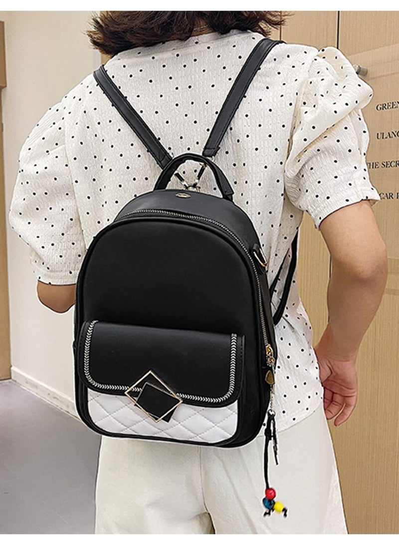 Women Fashion Backpack, Purse Mini Handbag Rucksack PU Leather Daypack Shoulder Bags Casual Schoolbags for Teenagers Girls Work School Travel - Image 2