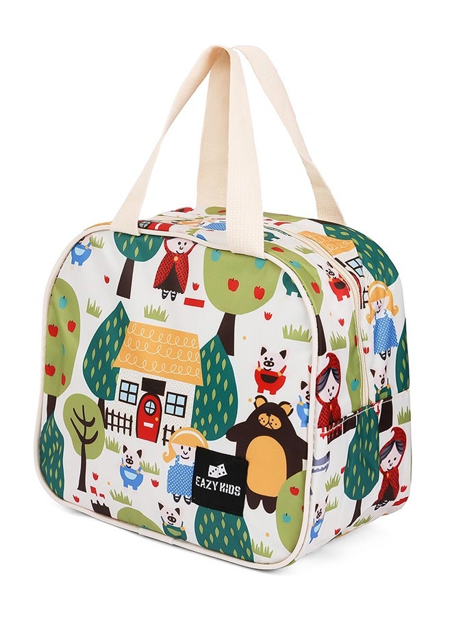 Eazy Kids صندوق بنتو مع حقيبة غداء معزولة ومجموعة قواطع - كومبو - أفوغادرو - Image 5