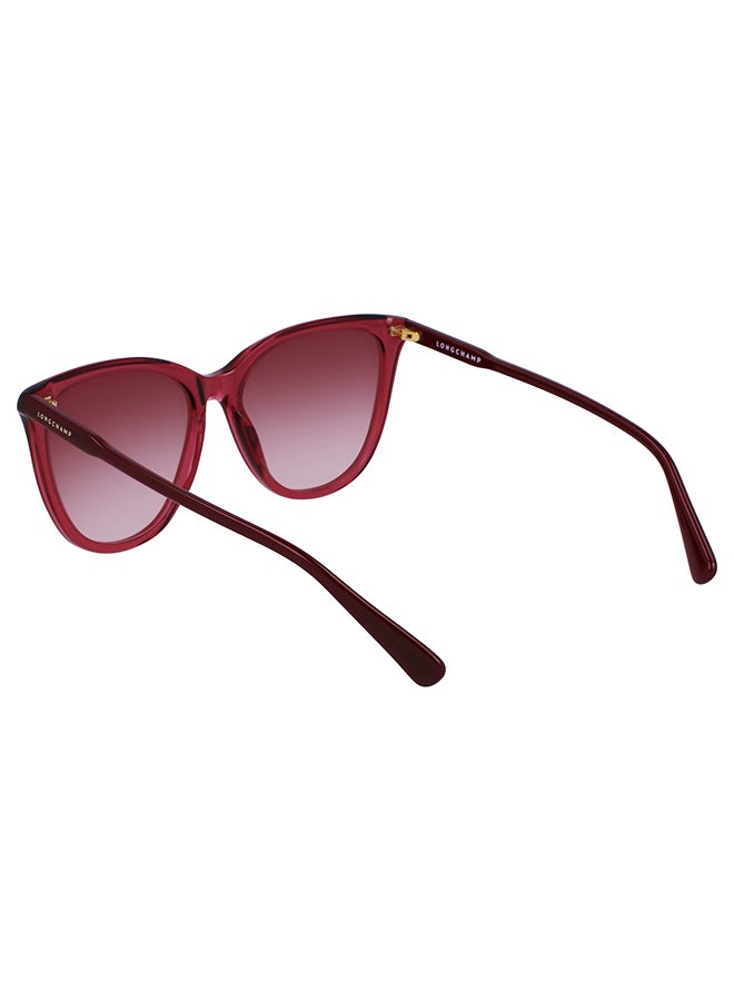 Longchamp Women's UV Protection Sunglasses - LO718S-601-5616 - Lens Size: 56 Mm  - Image 3