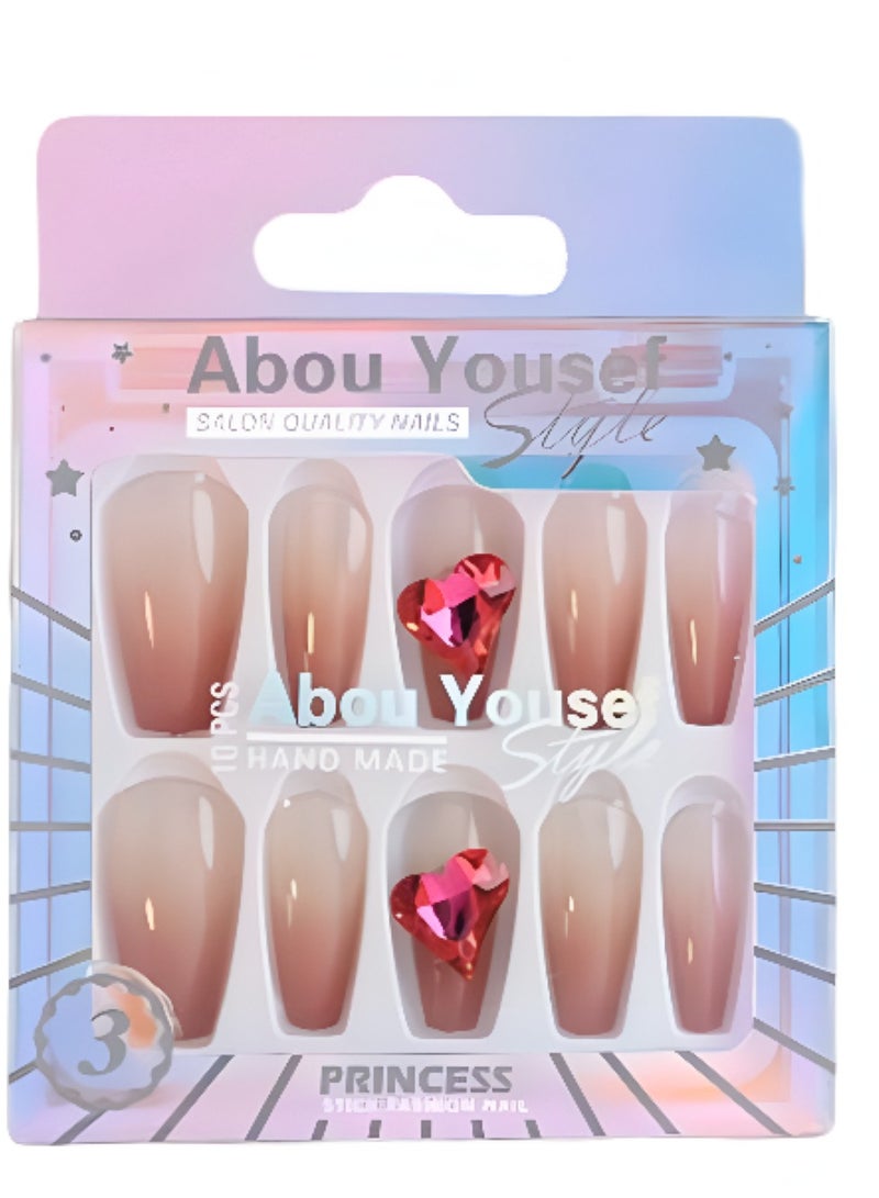 Abou Yousef Style Princess AY-SG-DZ06 False Nails - Image 1