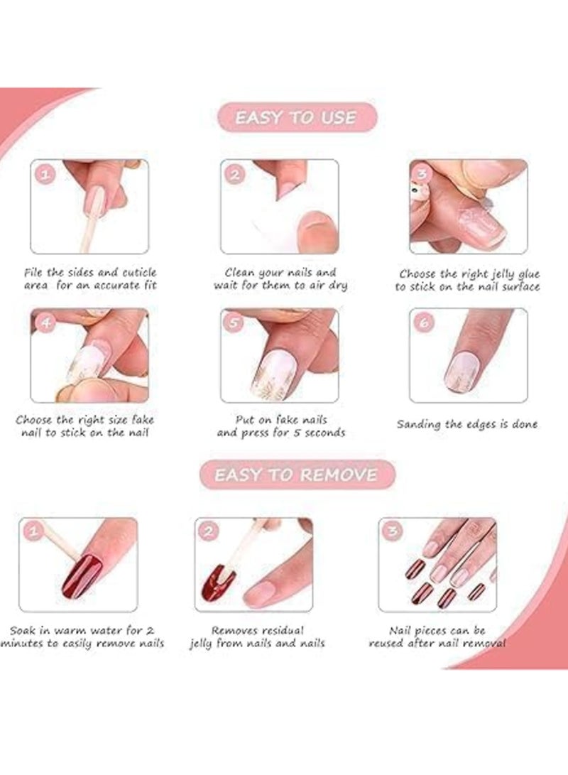 Abou Yousef Style Princess AY-SG-DZ06 False Nails - Image 3