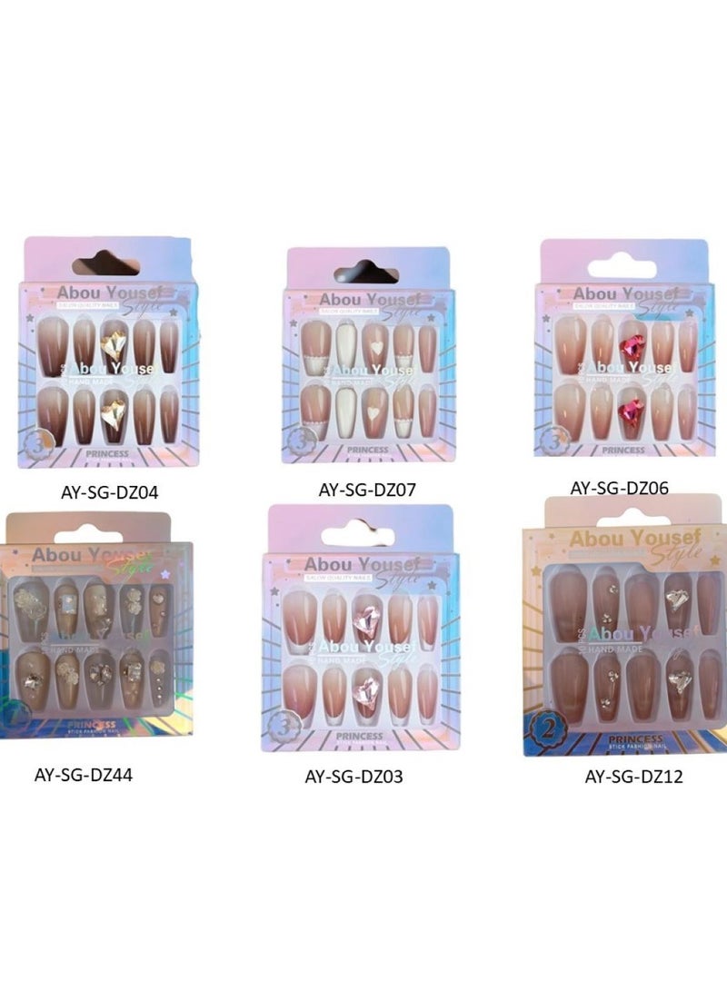 Abou Yousef Style Princess AY-SG-DZ06 False Nails - Image 4
