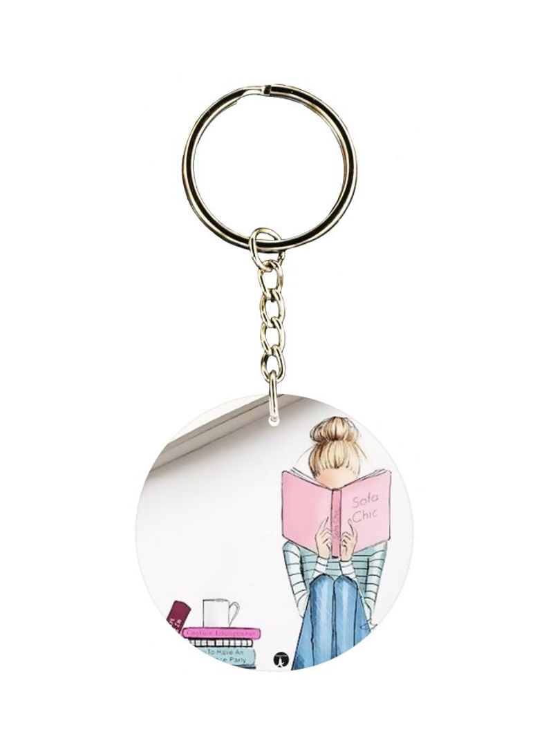 Double Side Printed Keychain