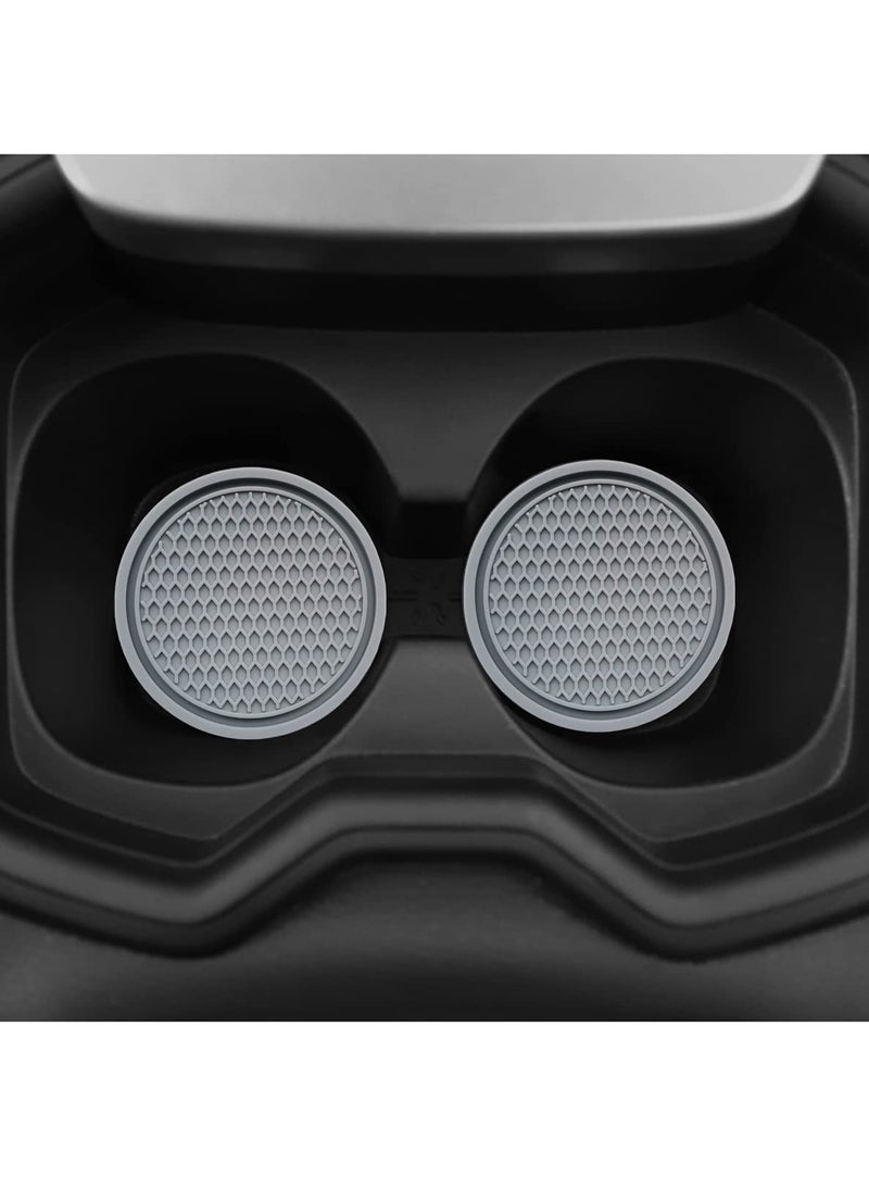 SYOSI 6PCS Car Cup Coaster Accessories 2.75 inch Anti Slip Insert Suitable for Most Interior Accessory - Image 2