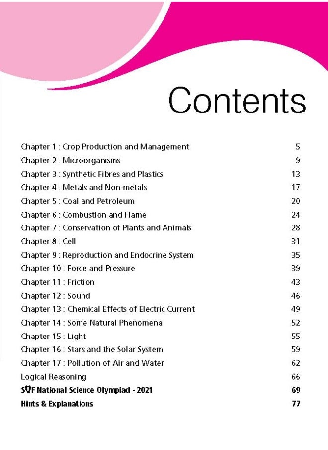 National Science Olympiad (NSO) Work Book for Class 8 - Quick Recap, MCQs, Previous Years Solved Paper and Achievers Section - Olympiad Books For 2022-2023 Exam  - Image 4