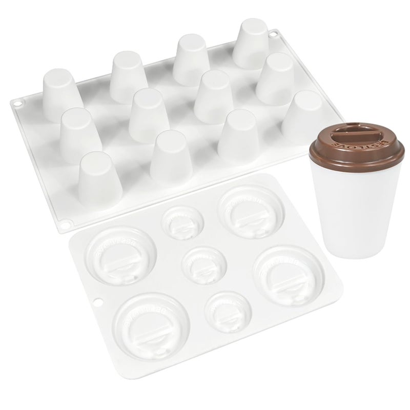 mostsom Cylinder Cup Shape Mousse Cake Mold For Making Chocolate Muffin Ice Shot Glass Mould Kitchen Baking Tool (A_ Small Cup) - Image 3
