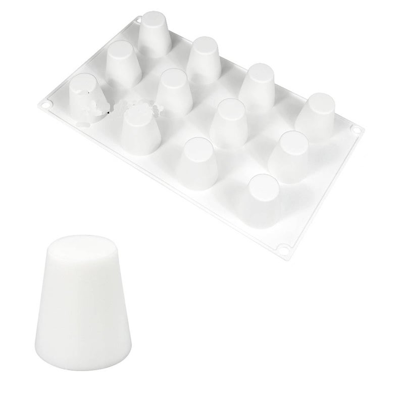 mostsom Cylinder Cup Shape Mousse Cake Mold For Making Chocolate Muffin Ice Shot Glass Mould Kitchen Baking Tool (A_ Small Cup) - Image 1