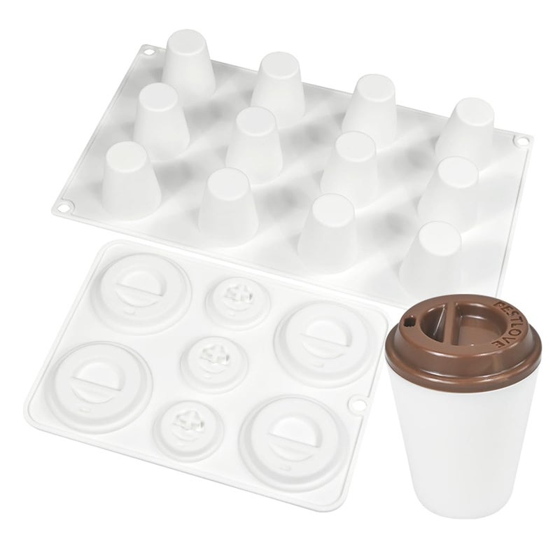 mostsom Cylinder Cup Shape Mousse Cake Mold For Making Chocolate Muffin Ice Shot Glass Mould Kitchen Baking Tool (A_ Small Cup) - Image 4