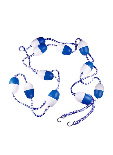 5m / 16.4 ft Pool Safety Float Lines Blue and White Divider Rope Pool Rope Floating Cordon Pool Safety Divider Lane Line