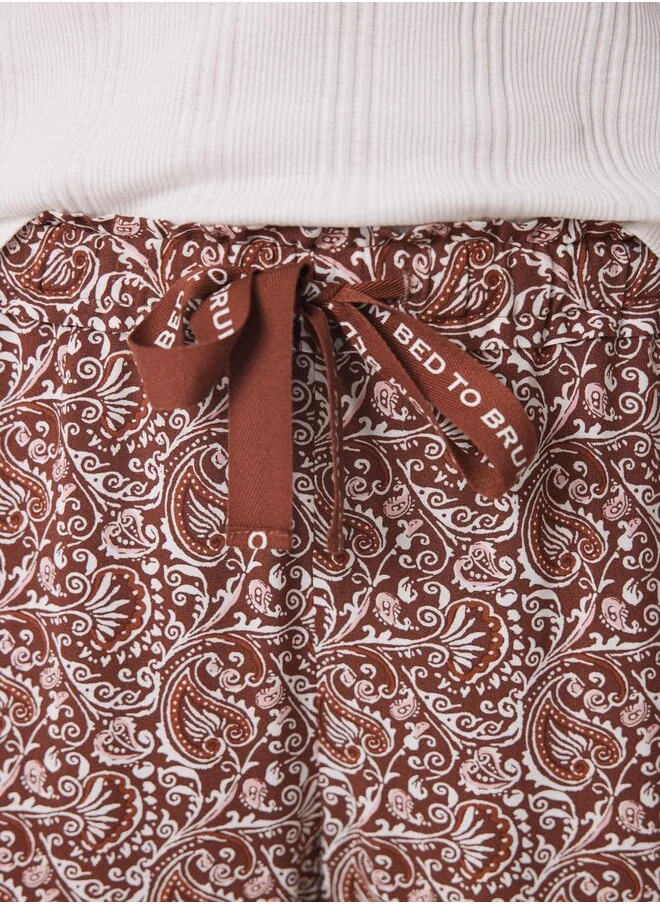 women'secret Mms Paisley Pants Long Pant