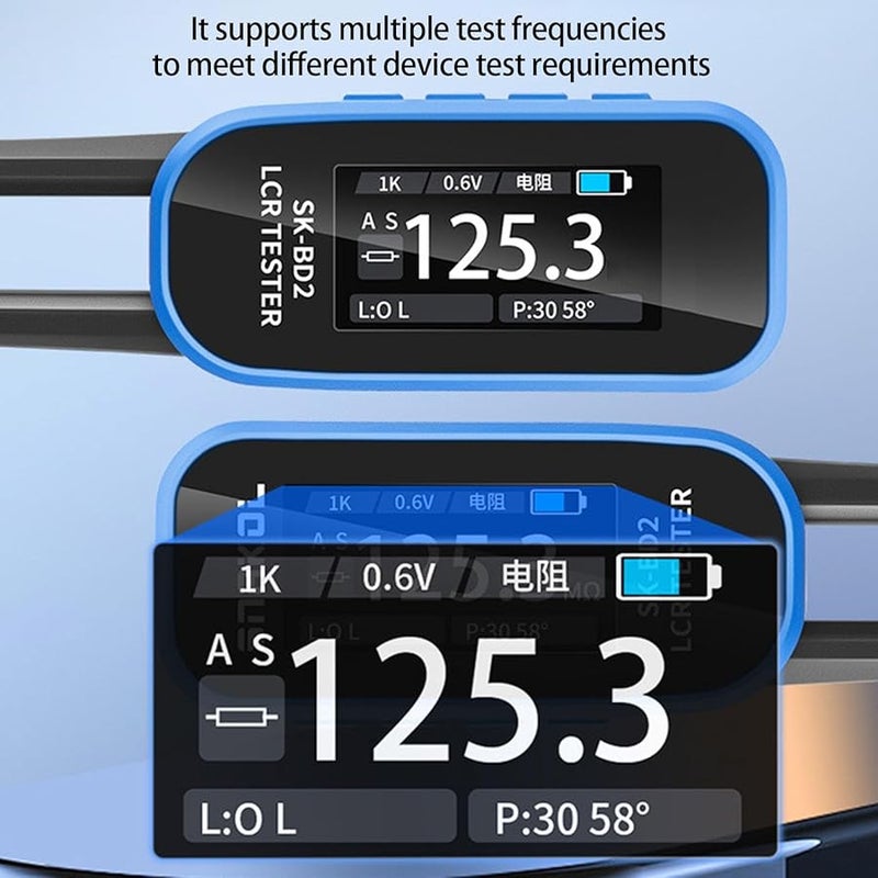 Digital Bridge Tester LCR Meter for Resistance Capacitance Inductance Diode Voltage Measurement - Image 4