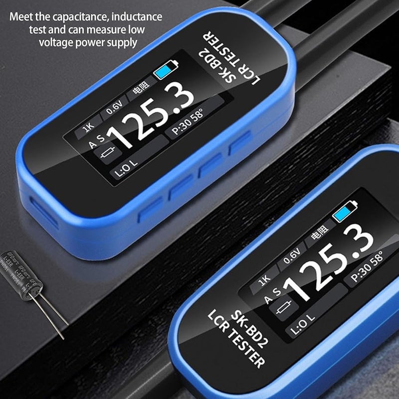 Digital Bridge Tester LCR Meter for Resistance Capacitance Inductance Diode Voltage Measurement - Image 3