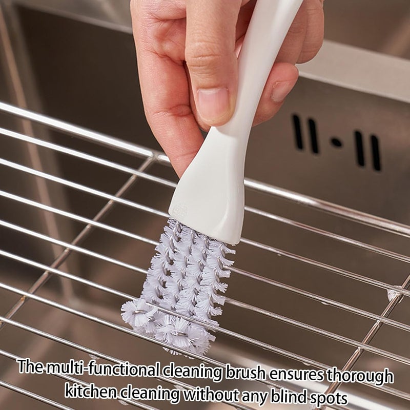 Professional Extra Long Handle Narrow Gaps Brush ABS Nylon Construction for Animal Enclosures Kitchen Appliances Cage Maintenance Tool - Image 3