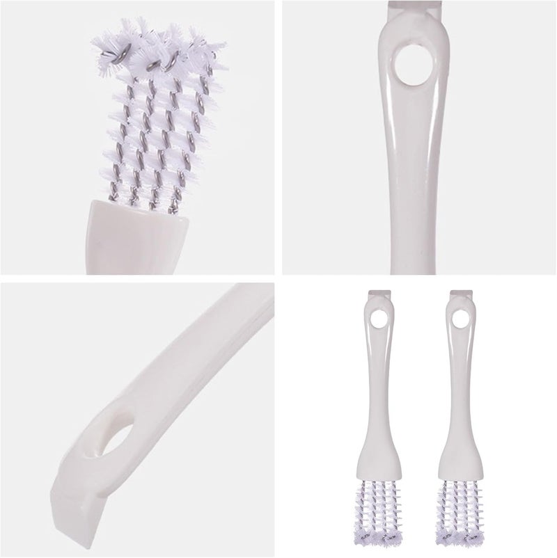 Professional Extra Long Handle Narrow Gaps Brush ABS Nylon Construction for Animal Enclosures Kitchen Appliances Cage Maintenance Tool - Image 2