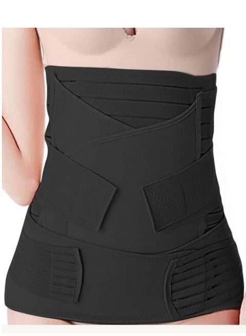 A Medical Belt to Support the Back and Abdominal Pressure After Childbirth and the Puerperium Consisting of Three Pieces