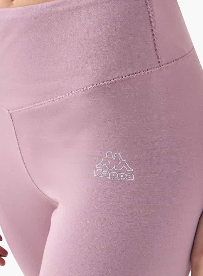 كابا بنطلون ليقنز بخصر مطاطي وتفاصيل شعار من كابا - Image 4