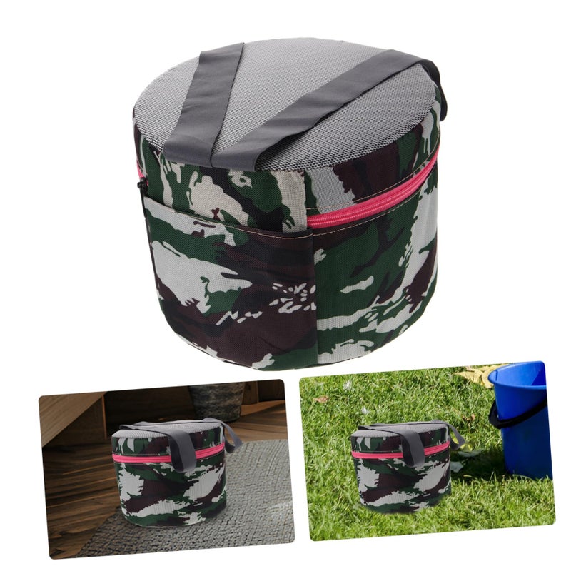 Garden Stool With Knee Cushion Portable Outdoor Weeding Seat For Camping - Image 5