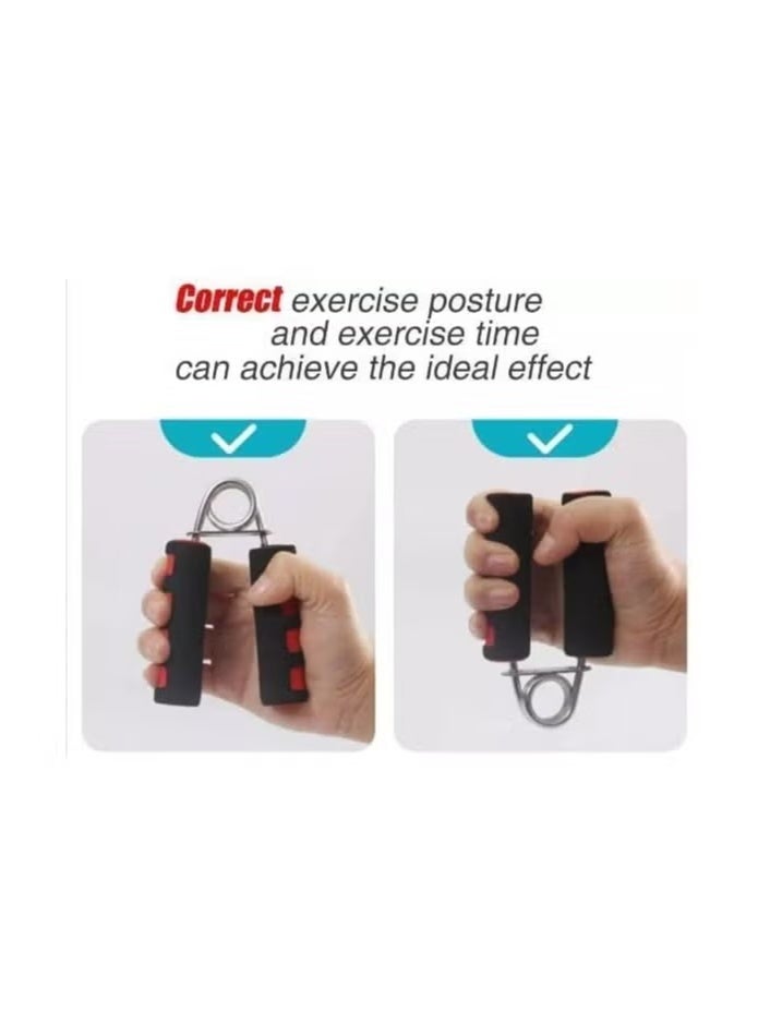 Hand Grip Strengthener, Hand Soft Foam Manual Exerciser, Rapid Increase of Wrist, Forearm and Finger Strength Exercise Equipment - Image 4