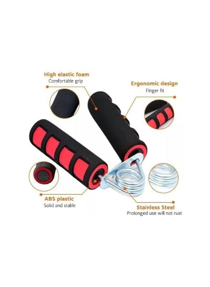 Hand Grip Strengthener, Hand Soft Foam Manual Exerciser, Rapid Increase of Wrist, Forearm and Finger Strength Exercise Equipment - Image 2