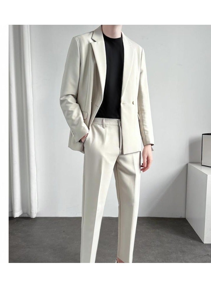 KUYING New Men's Casual Suit Set  - Image 2
